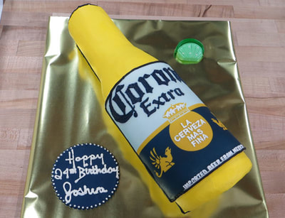 Corona Bottle Cake