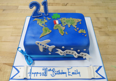 World Traveler Cake