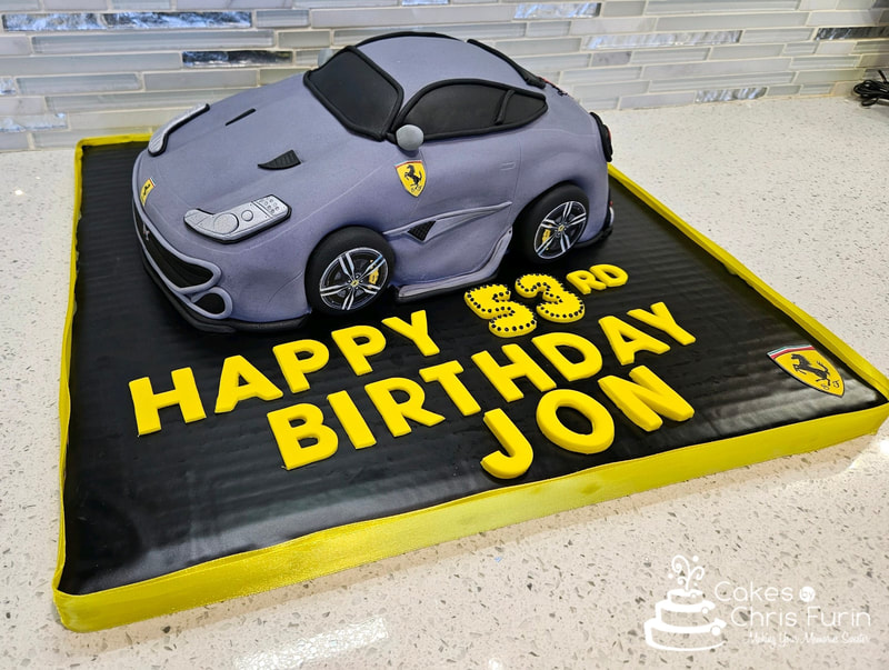 Ferrari Birthday Cake