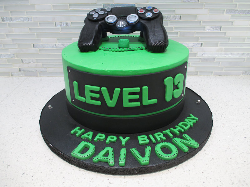 Play Station Birthday Cake