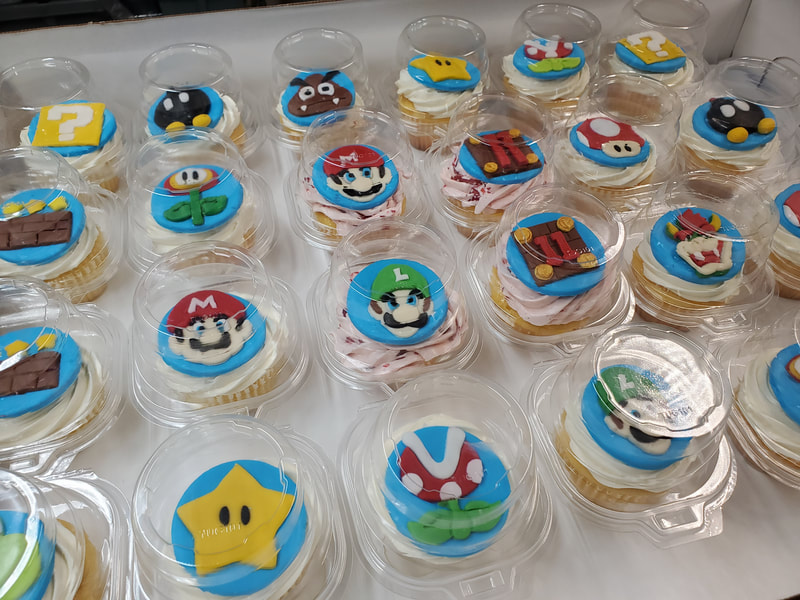 Mario Brothers Cupcakes