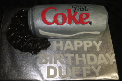 Diet Coke Can Cake