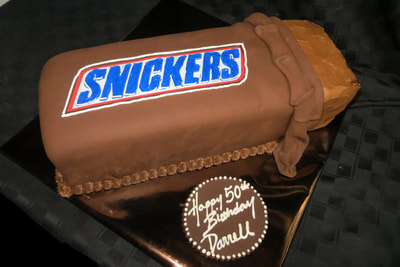 Snickers Bar Cake