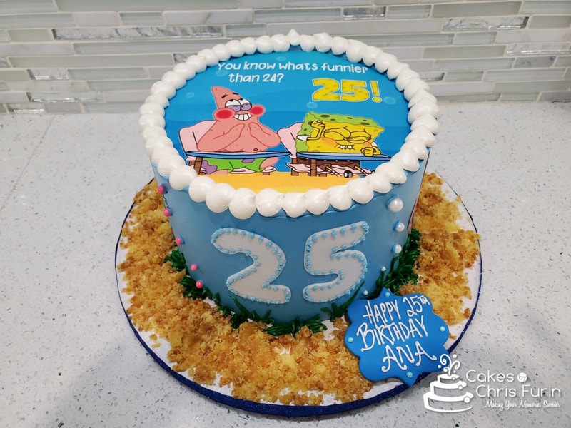 Sponge Bob Square Pants Birthday Cake