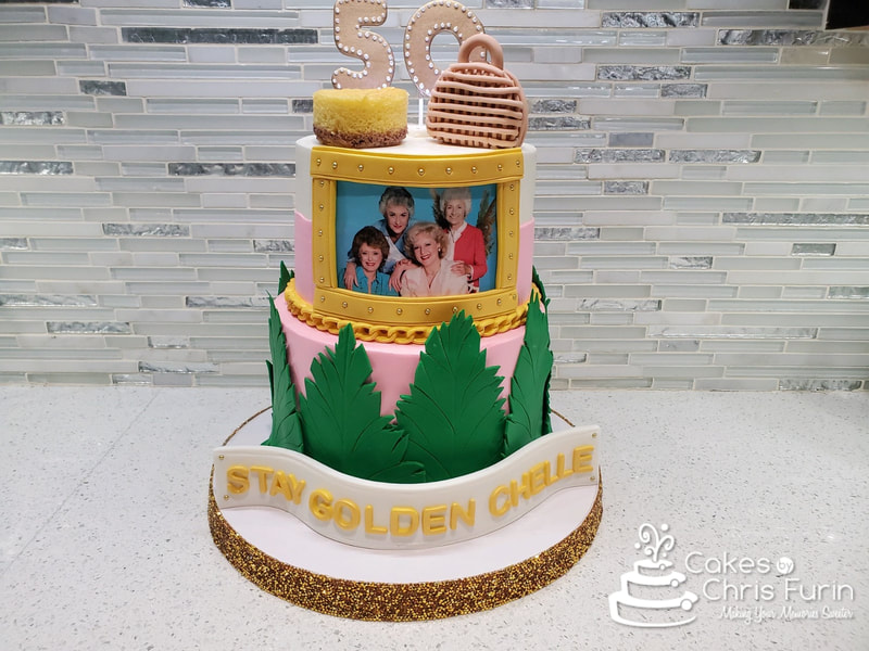 Golden Girls Birthday Cake