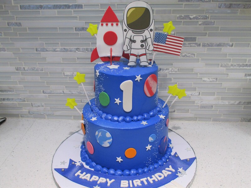 Space Birthday Cake
