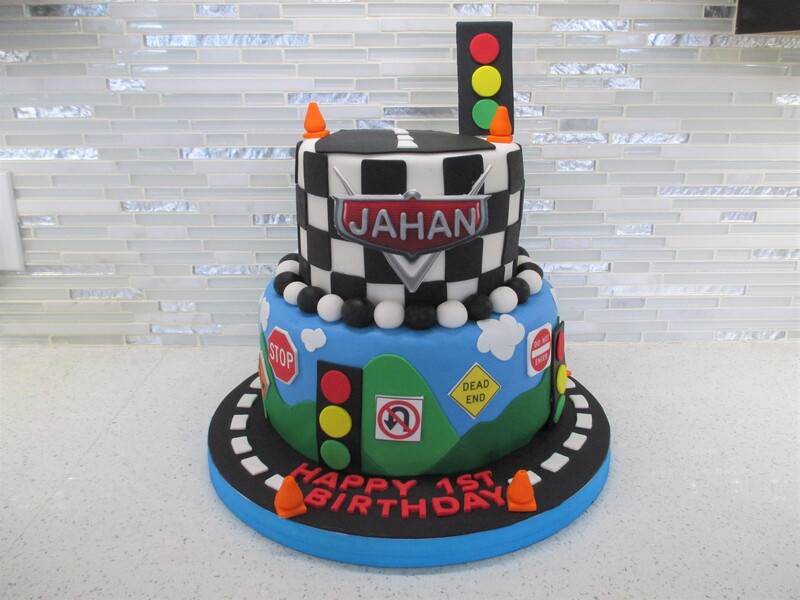 Cars Birthday Cake