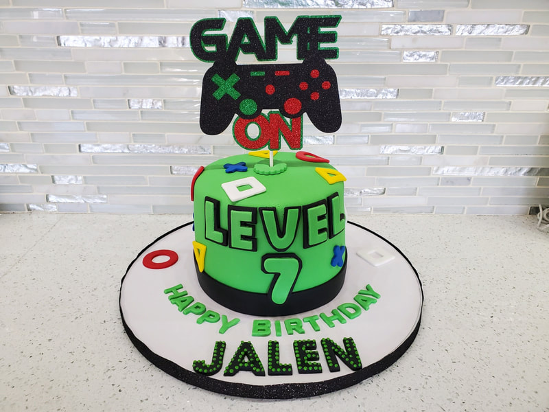 Game Console Birthday Cake