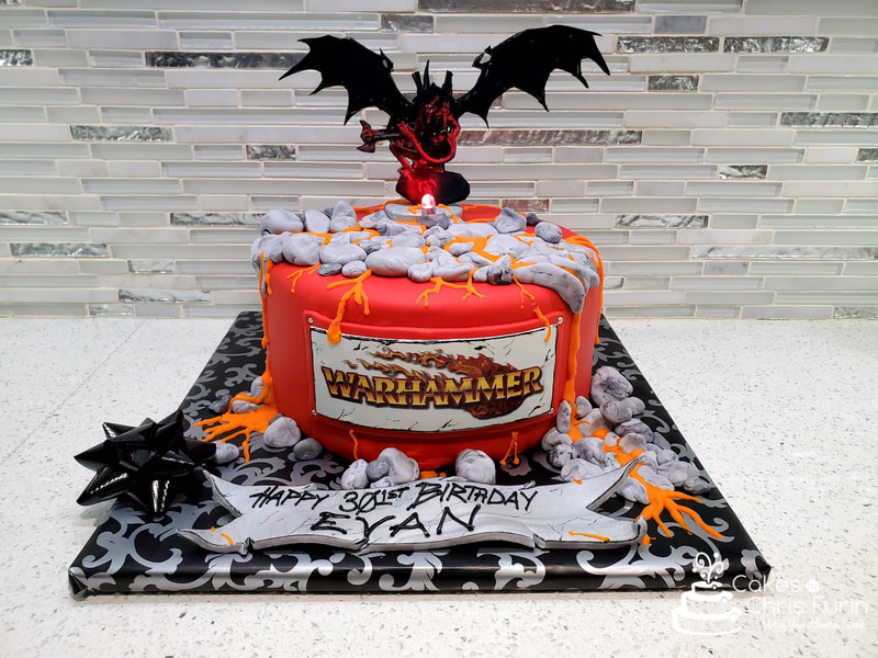 Warhammer Birthday Cake