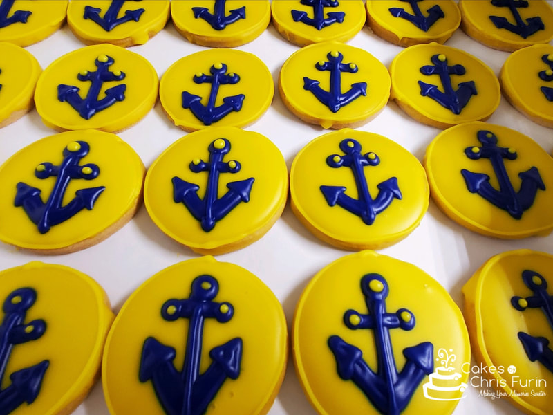 Navy Cookies