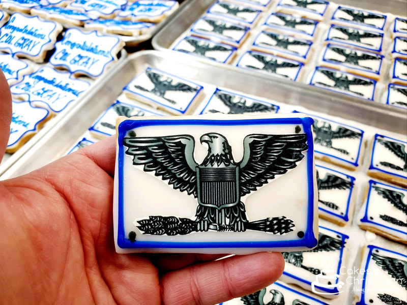 Military Promotion Cookies
