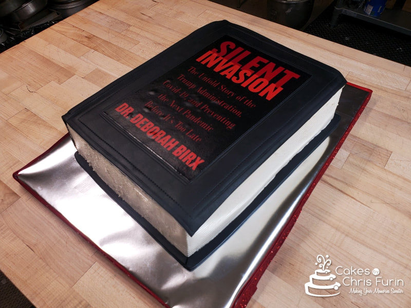 Book Launch Cake