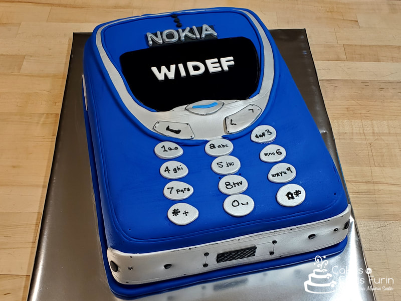 Nokia Cell Phone Cake