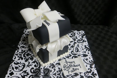 Chanel Box Cake