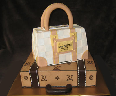 Louis Vuitton Purse Birthday Cake