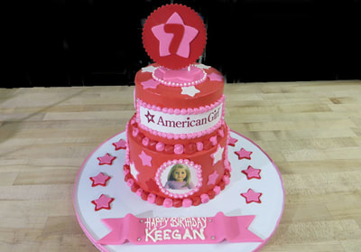 American Girl Cake