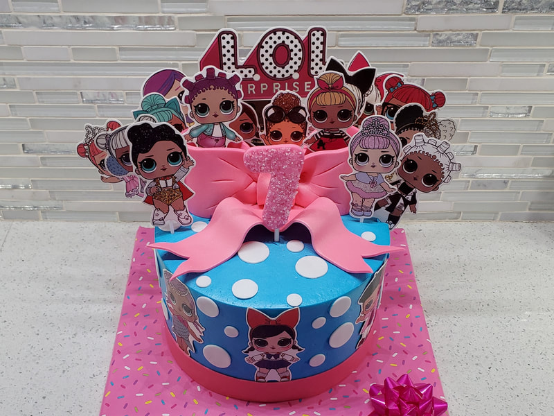 LOL Dolls Birthday Cake