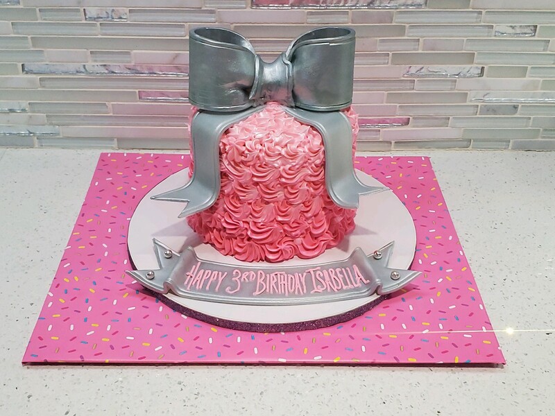 Bow Birthday Cake
