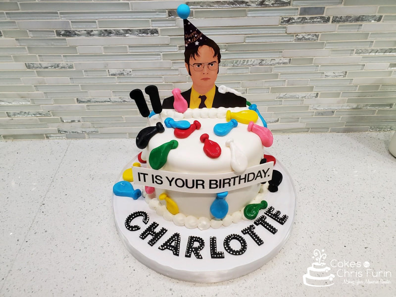 The Office Birthday Cake