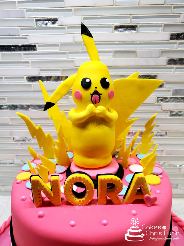 Pikachu Birthday Cake
