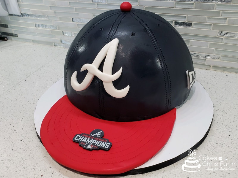 Baseball Hat Groom's Cake