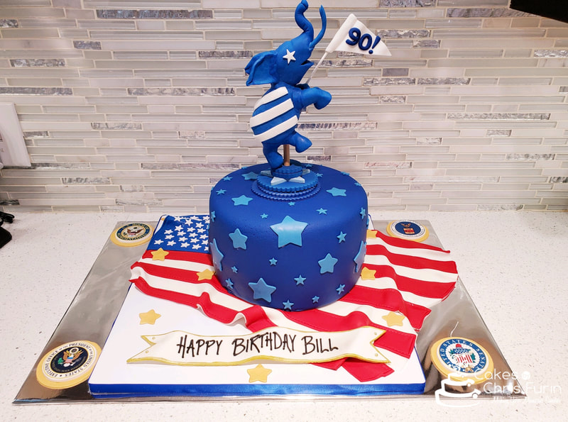 Military Celebration Cake