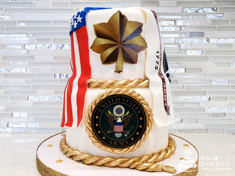 U.S. Army Promotion Cake