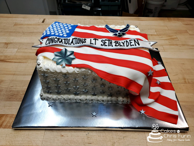 U.S. Air Force Promotion Cake
