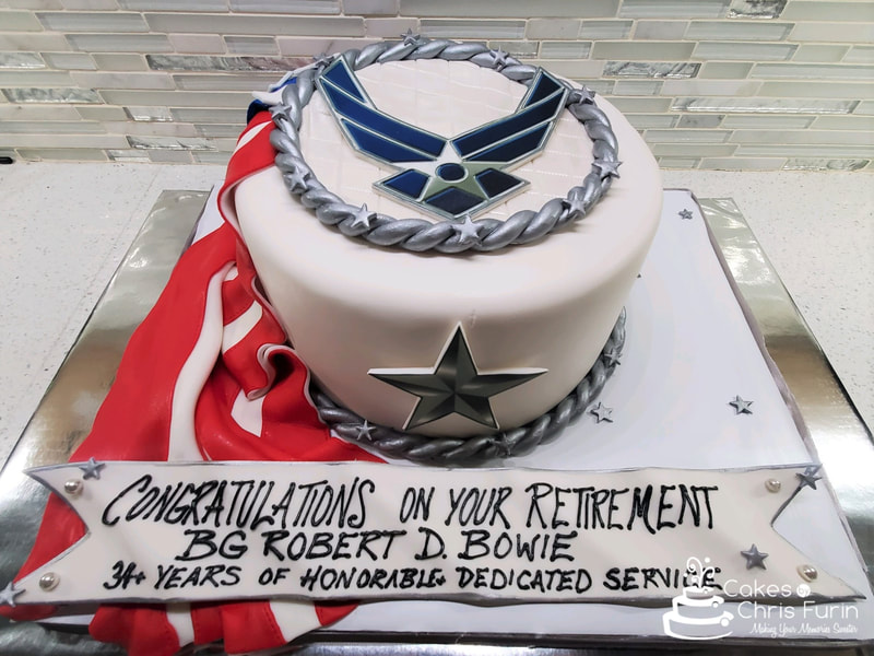 U.S. Air Force Retirement Cake