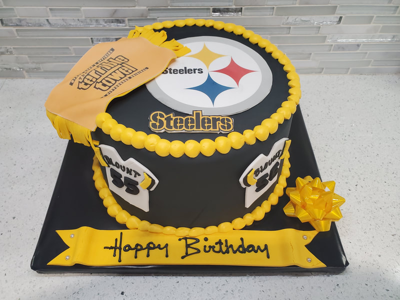 Steelers Birthday Cake