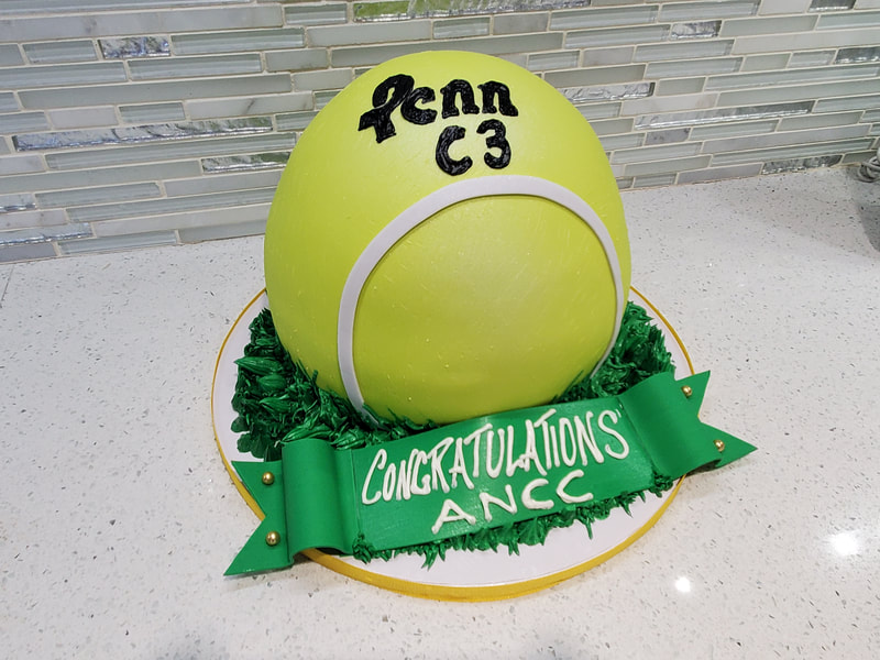 Tennis Ball Cake