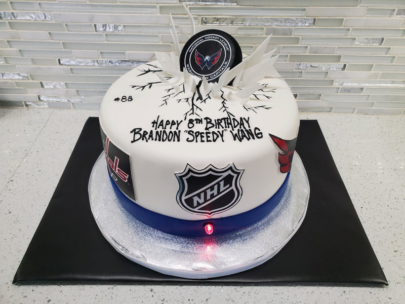 Hockey Birthday Cake