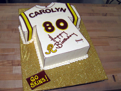 Washington Redskins Birthday Cake
