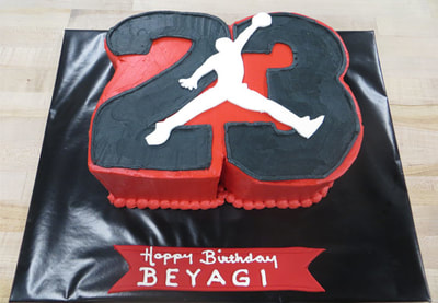 Michael Jordan Birthday Cake