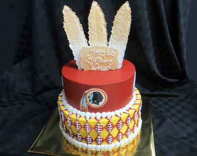 Washington Redskins Birthday Cake